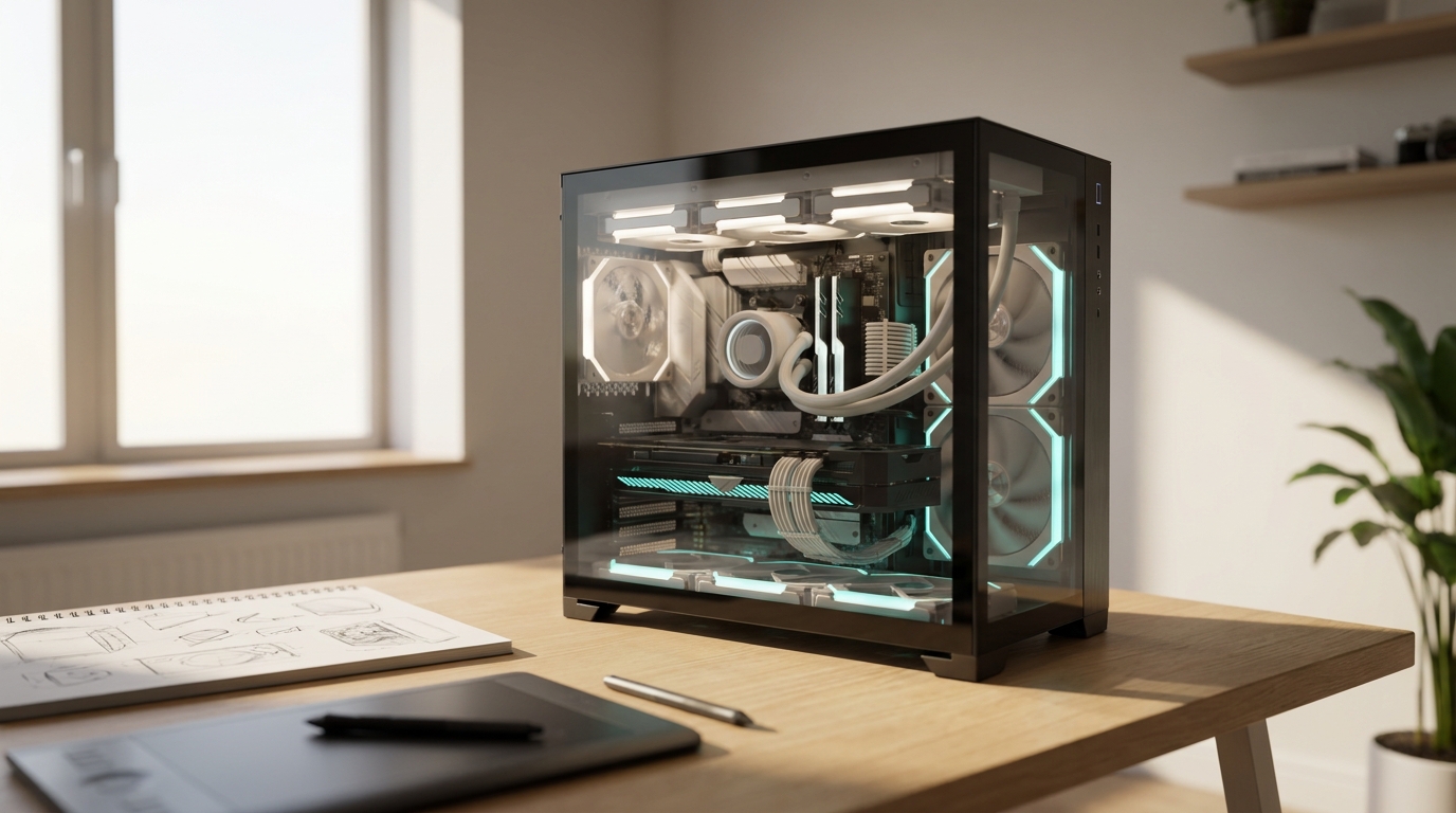ПК для обучения Blender монтажу Photoshop и дизайну