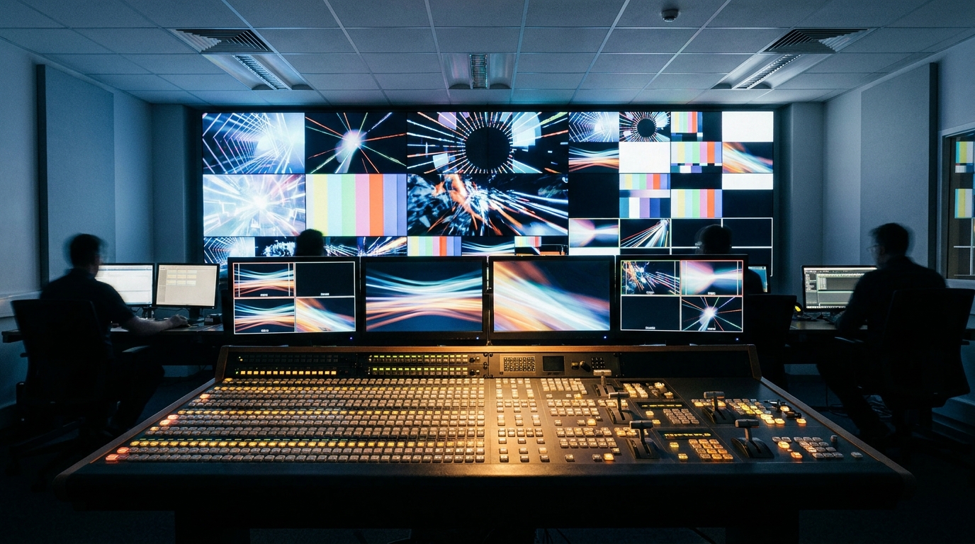 Рабочая станция для телевещания, видеостен и live production