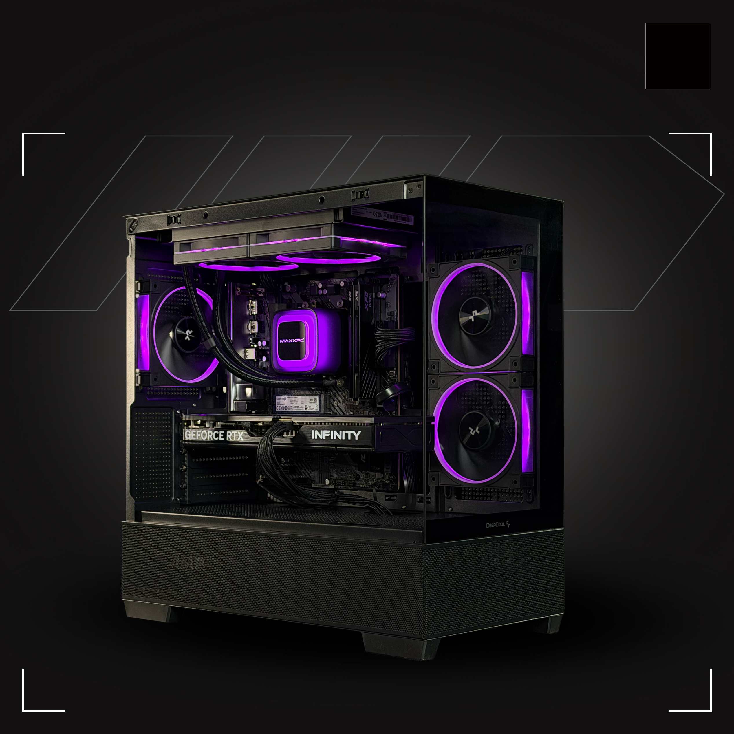 Компактная сборка MAXXPC с RTX 5070 Ti