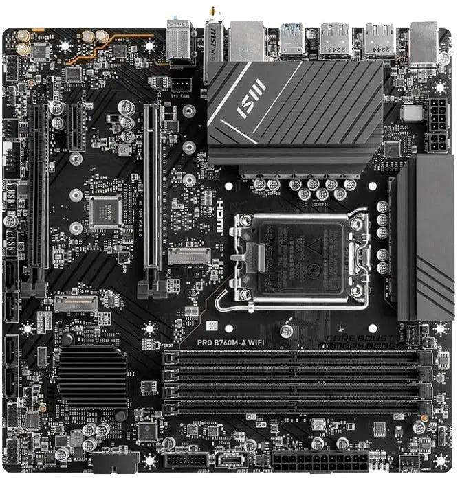 MSI PRO B760M-A WIFI DDR4