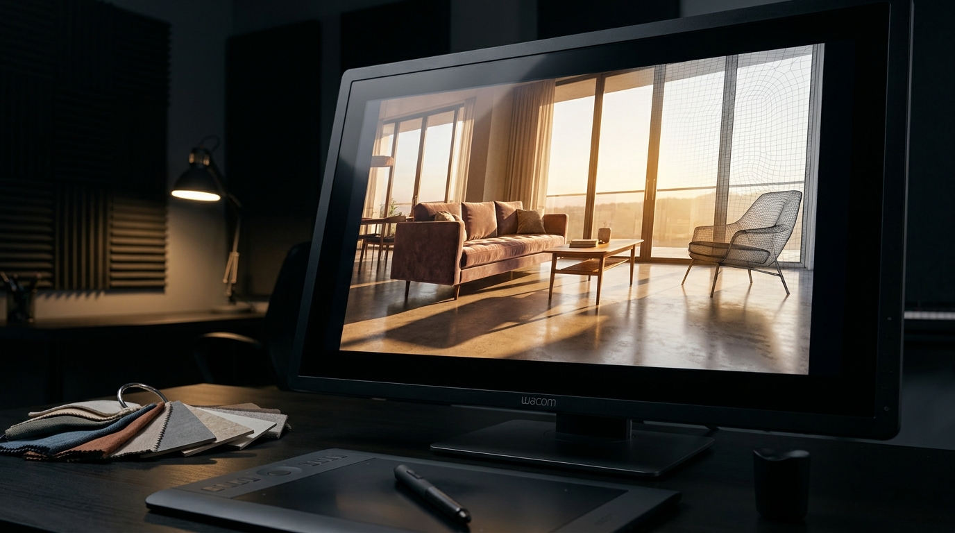 Готовая рабочая станция MAXXPC для архитектора и дизайнера интерьера