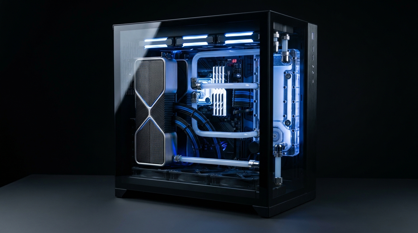 Рабочая станция для Stable Diffusion LLM и RTX 5090
