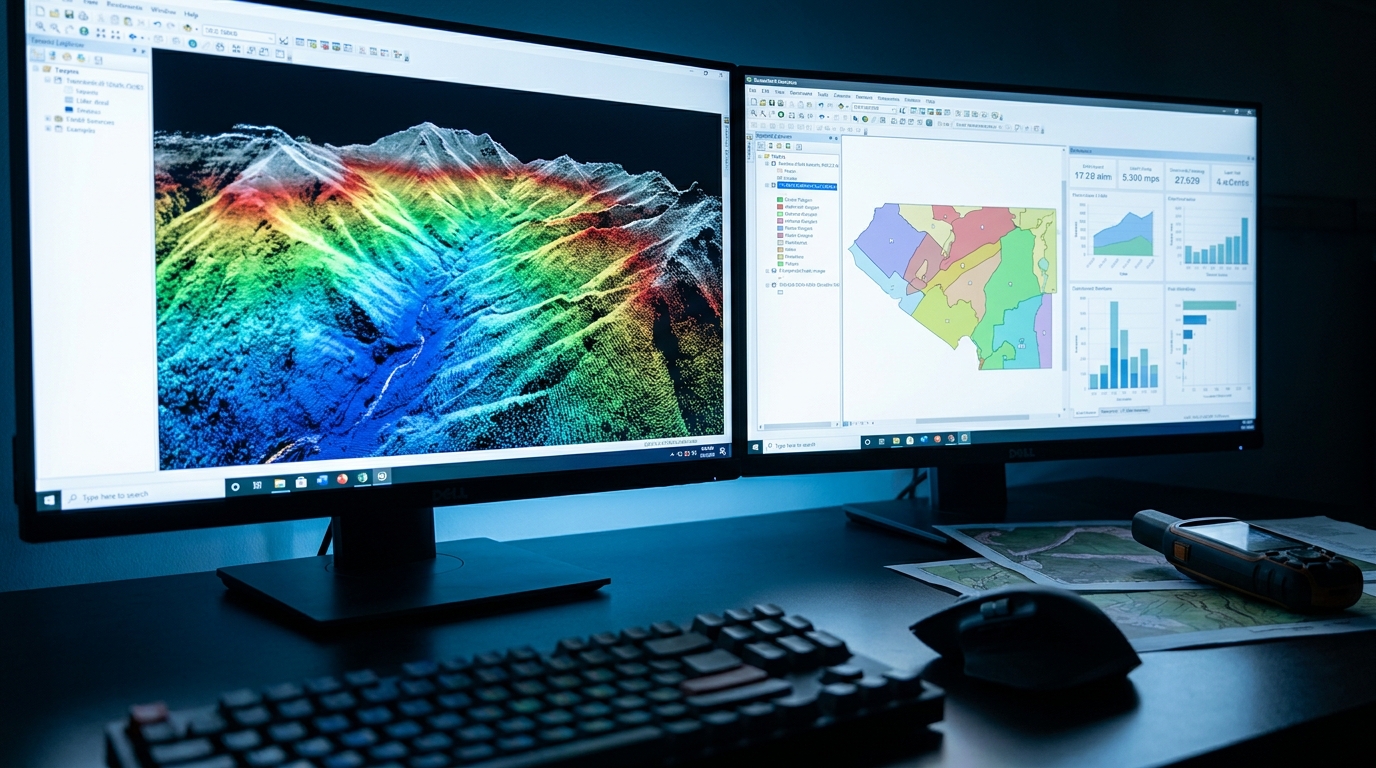 MAXXPC PRO R5 PRO R7 и PRO D5 для GIS и картографии