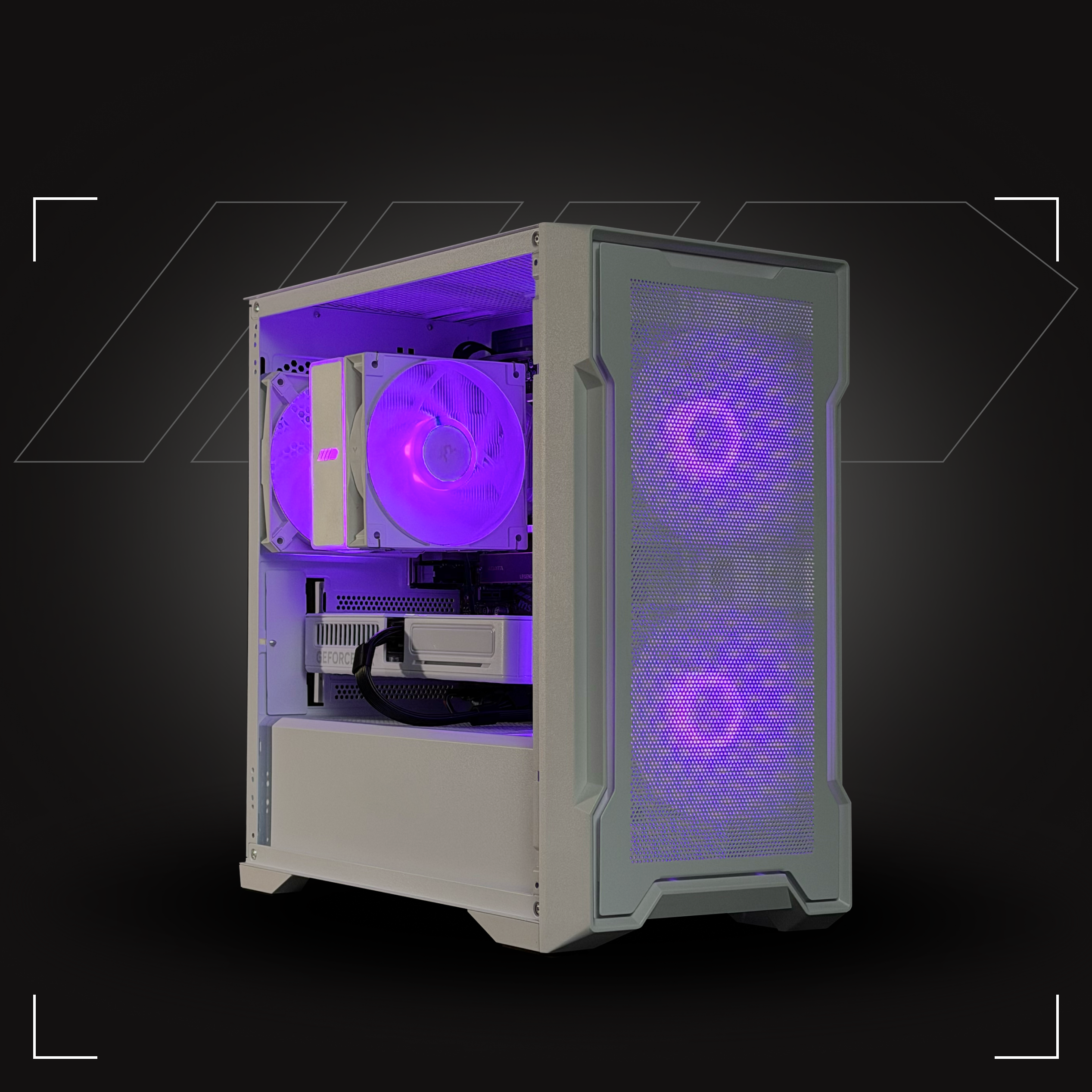 Белый игровой ПК MAXXPC AERO BASE