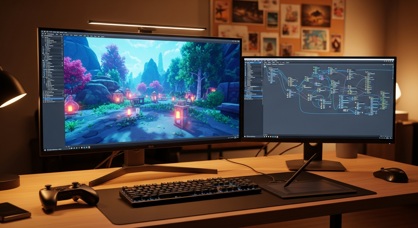 Рабочая станция для Unity и разработки игр