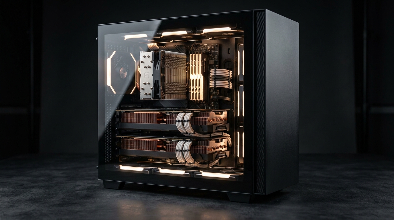 ПК для архитектурного рендера V-Ray GPU и Corona