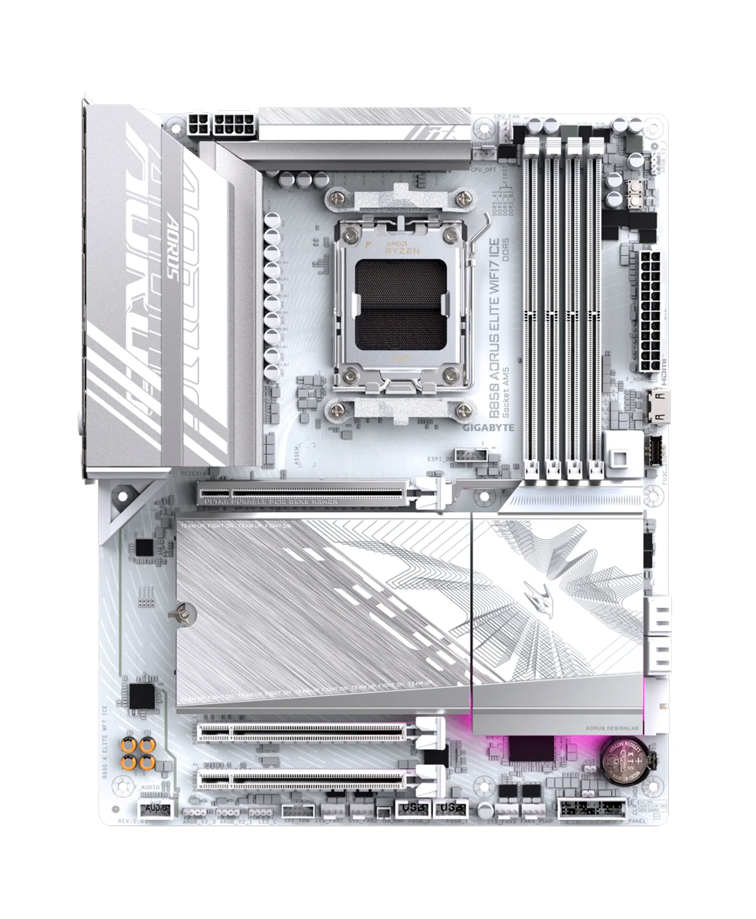 GIGABYTE B850 AORUS ELITE WIFI7 white