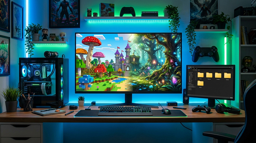 Игровой ПК для модов, Minecraft, Skyrim, GTA RP и серверов