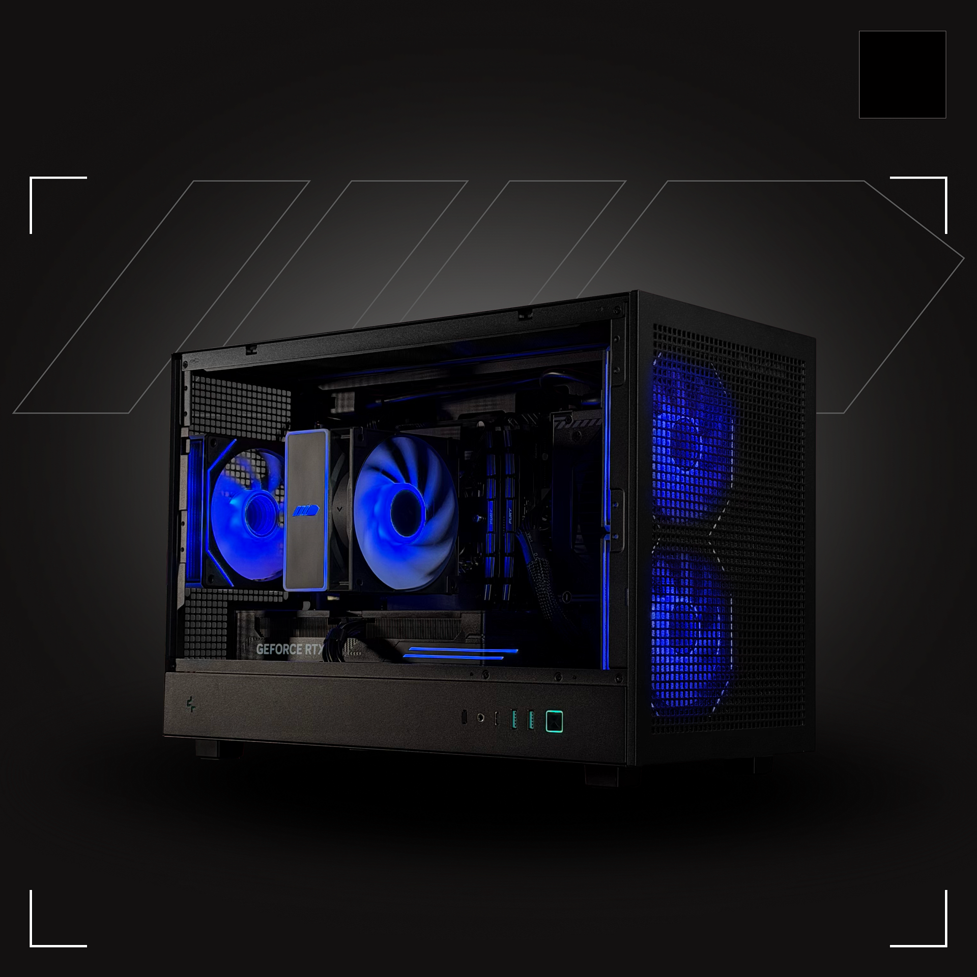 Обзор MAXXPC COMPACT BASE: RTX 5060 и i5-12400F в компактном корпусе