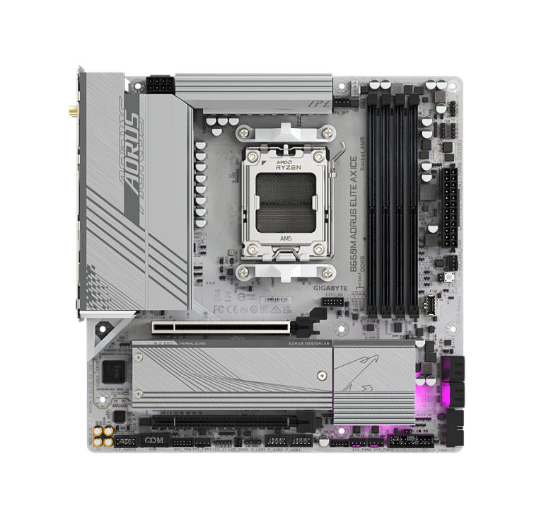 Gigabyte B650M AORUS ELITE X ICE