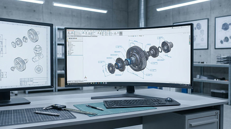 Рабочая станция для инженера и CAD-проектирования