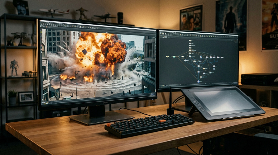 Рабочая станция для Houdini и VFX