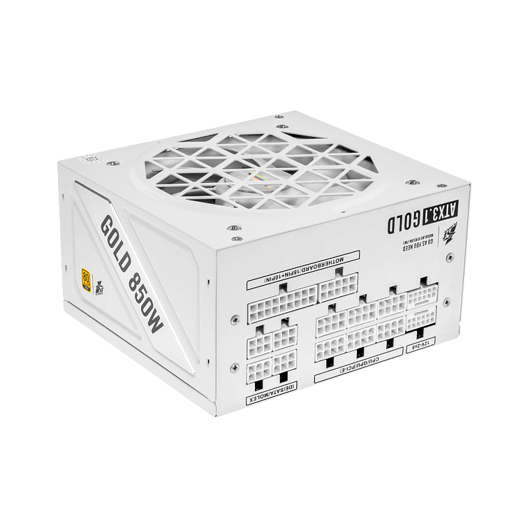 1STPLAYER NGDP 850W, 80+ Gold white