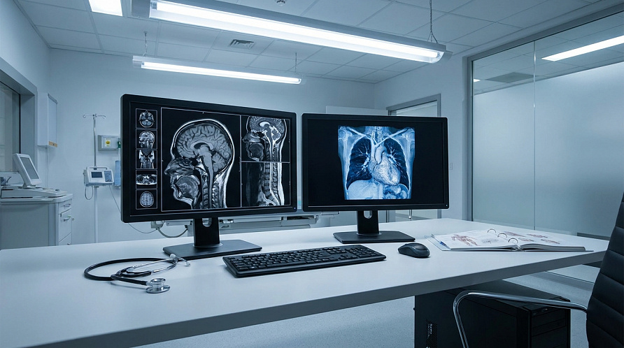 Рабочая станция для медицинской визуализации и DICOM